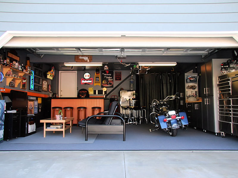 100 Of The Best Man Cave Ideas - Housely  Man garage, Man cave garage, Man  cave bar